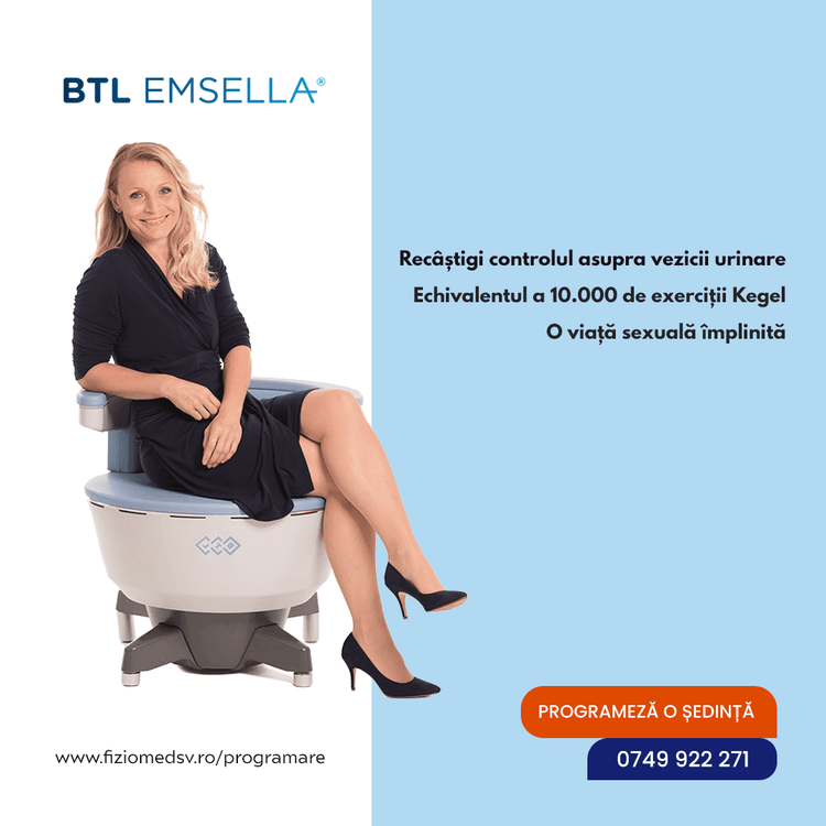 BTL EMSELLA™ - Dispozitivul pentru tratarea incontinenței urinare și îmbunătățirea vieții sexuale