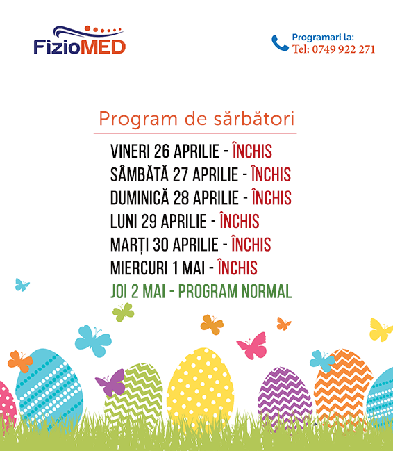 Program de sărbători