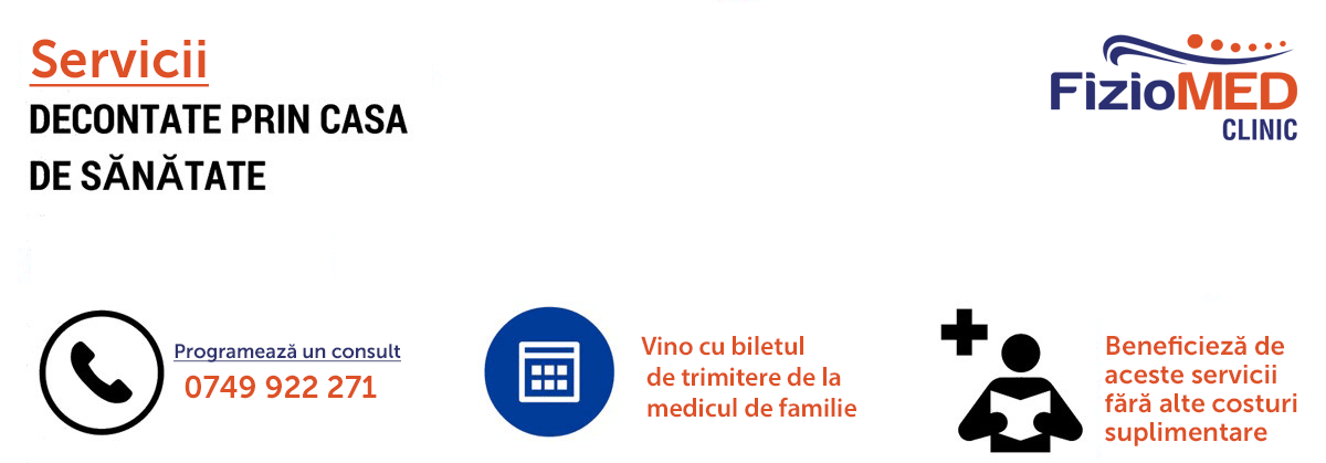Servicii medicale decontate de C.N.A.S