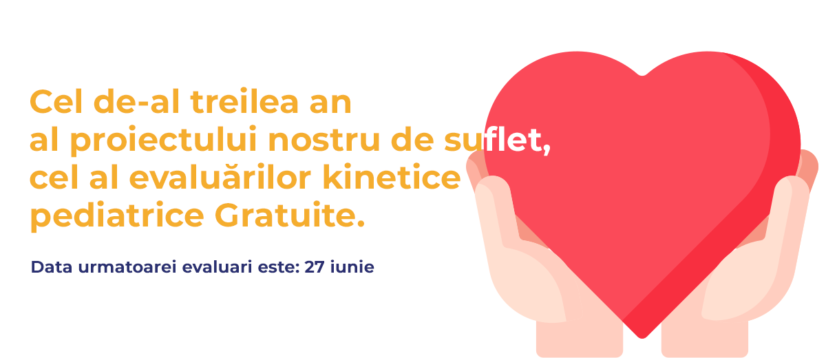 Am intrat în al treilea an de evaluări kinetoterapeutice gratuite
